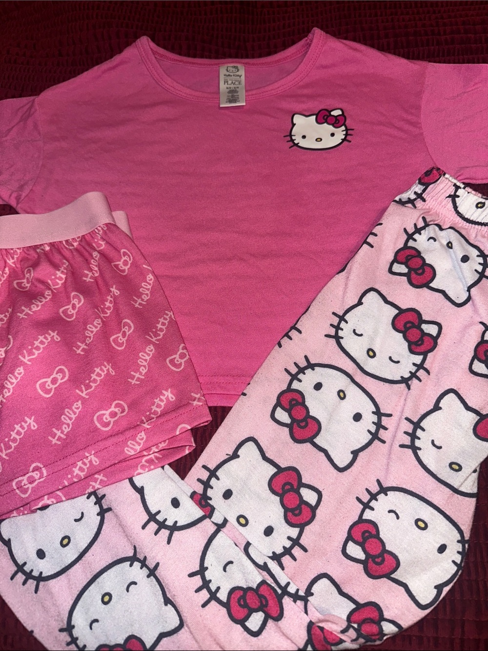 Hello kitty pajama set